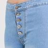 Gambar Kancing Bulat High Waist 5 Button Bahan "Softjeans - DONGKER, 27 dari jeanspremiumm Jakarta Utara 4 Tokopedia