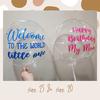 Gambar sticker balon custom. Happy anniversary. cocok untuk balon pvc 18inch - 20x20cm, Hitam dari PiyamaPiyama Jakarta Utara 4 Tokopedia