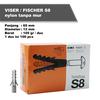 Gambar VISER / fisher S8 - nylon dari VSolutions Plastik Kota Tangerang 1 Tokopedia