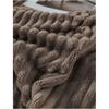 Gambar Selimut Bulu Polos Cokelat 180x200 Super Halus Termurah Terlaris dari asri yasashii Jakarta Barat 5 Tokopedia