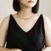 Gambar Dear Me - Arca Necklace (Titanium with 18K Gold Plating) Kalung Wanita dari Dear Me Jewelry Jakarta Pusat 1 Tokopedia