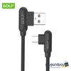 Gambar Kabel Charger L Shape Micro USB Data Smartphone Android - GC45 dari plugandpay Kota Surakarta 1 Tokopedia