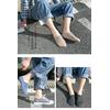 Gambar KK38 Koas Kaki Pria Wanita Japanese Cotton Angkle Socks - black dari EnnWen Online Store Jakarta Barat 3 Tokopedia