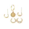 Gambar 5pcs Anting Ear Stud Earrings Gold Punk Mini Hoop Jewelry dari Sedaap Rasayangku Jakarta Barat 2 Tokopedia