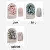 Gambar alat membantu menggosok badan sponge bath scrub bath towel hsk026 - pink dari Oila Jakarta Pusat 4 Tokopedia