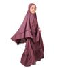 Gambar Bajuyuli Gamis Anak Perempuan Syari Rempel Set Bergo WA01 Series - Ungu, S dari Bajuyuli Kota Cimahi 10 Tokopedia