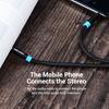 Gambar Vention Kabel Aux Audio 3.5mm Male to Male Gold Plated - P350 Braided, 0.5m dari Vention Authorized Store Jakarta Barat 4 Tokopedia