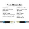 Gambar Vention Kabel Aux Audio 3.5mm Male to Male Gold Plated - P350 Braided, 0.5m dari VENTION by SinsheTekno 3 Tokopedia