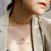 Gambar Dear Me - Yvonne Choker Necklace (925 Silver with 18K Gold Plating) dari Dear Me Jewelry Jakarta Pusat 1 Tokopedia