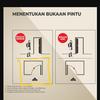 Gambar PLATINUM PINTU PVC 70 X 200 CM SLIMAR 2 PUTIH - KIRI dari Tirta Bangunan Kota Depok 4 Tokopedia