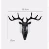 Gambar Gantungan Tempel dekorasi Pajangan unik Motif Kepala Rusa Antlers Head - Hitam dari Tokodiape Jakarta Barat 4 Tokopedia