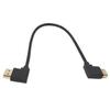 Gambar HDMI Cable L 90 Degree ( 15 & 30 cm) - 15 CM dari Mitra Visual Kota Surabaya 3 Tokopedia