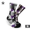 Gambar Kaos Kaki Casual - Triangle Spot Violet - Starfight indonesia dari STARFIGHT INDONESIA Kota Yogyakarta 1 Tokopedia