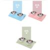 Gambar VS - 2 in 1 Tempat Makan Minum Mangkuk Anjing Kucing Kelinci 38x25x7.5 - Pink dari Vintage Story Official Kab. Tangerang 2 Tokopedia