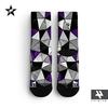 Gambar Kaos Kaki Casual - Triangle Spot Violet - Starfight indonesia dari STARFIGHT INDONESIA Kota Yogyakarta 2 Tokopedia