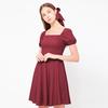 Gambar Chocochips - Yitzy Dress Maroon - Merah, L dari Chocochips Official Shop Jakarta Barat 1 Tokopedia