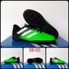 Gambar Sepatu Anak,Sepatu Futsal Anak Adidas 28-32 - Hijau Hitam, 28 dari AJJ SPORT Kab. Tangerang 2 Tokopedia