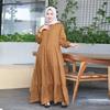 Gambar HOME DRESS POLOS - GAMIS DEWASA BUSUI SEHARI-HARI - BAHAN KATUN RAYON - deep orange dari Lakuyaa hijab Kota Surabaya 12 Tokopedia