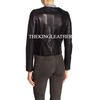 Gambar Jaket Kulit Hitam Polos - Jaket Kulit Asli - Jaket Kulit Cewek Zara - S dari The King Leather Kab. Garut 3 Tokopedia