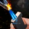 Gambar mancis korek api bara dua mata las unik murah dual flame torch lighter - 1117-BLACK dari VAPOR LAB Jakarta Pusat 3 Tokopedia