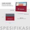 Gambar DOMPET KARTU PRIA WANITA CARDHOLDER 6 SLOT + 1 SLOT MONEY DOMPET KARTU - Navy dari Heylook Official Kota Tangerang 4 Tokopedia