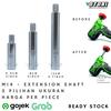 Gambar M14 Extension Shaft u/ Mesin Poles Rotary Adaptor Adapter Pemanjang - 5.5cm / 2 inch dari Otobi Jakarta Barat 1 Tokopedia