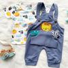 Gambar jumpsuit overall bayi anak laki laki 1-2 tahun ZOO overall - biru tua, M dari Big Bear Babyshop Jakarta Barat 1 Tokopedia