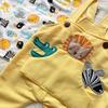 Gambar jumpsuit overall bayi anak laki laki 1-2 tahun ZOO overall - biru tua, M dari Big Bear Babyshop Jakarta Barat 3 Tokopedia
