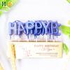 Gambar Lilin HAPPY BIRTHDAY Gold & SIlver - Gold dari House Of Balloon Kota Bandung 9 Tokopedia