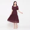 Gambar Chocochips - Aloysia Dress Maroon - Merah, M dari Chocochips Official Shop Jakarta Barat 4 Tokopedia