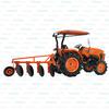 Gambar KUBOTA Traktor L4018 + Disc Plow dari CV Tjahaja Baru Kota Padang 1 Tokopedia