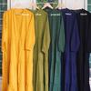 Gambar HOME DRESS POLOS - GAMIS DEWASA BUSUI SEHARI-HARI - BAHAN KATUN RAYON - deep orange dari Lakuyaa hijab Kota Surabaya 6 Tokopedia