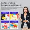 Gambar Deli Kertas Fotokopi Berwarna A4 Isi 100 Lembar Warna Pastel 7757 - Biru Muda dari Deli office automative Kab. Tangerang 6 Tokopedia
