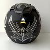 Gambar Helm SNI BXP Original 2 kaca (Double visor) Duke Hitam Abu Doff SNI dari Global helmet Jakarta Barat 4 Tokopedia