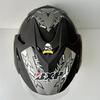 Gambar Helm SNI BXP Original 2 kaca (Double visor) Duke Hitam Abu Doff SNI dari Global helmet Jakarta Barat 2 Tokopedia