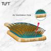 Gambar TUFT Bamboo Paddle Blue Cushion Brush / Sisir Rambut - Square dari TUFT Jakarta Utara 3 Tokopedia