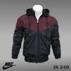 Gambar Jaket Parasut Sport 2 Warna 03 - Maroon-Hitam, XL dari Holy Fashion Kota Bandung 15 Tokopedia