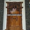 Gambar Gebyok Ukir Jati 1,5 M asli jepara/pintu gapura ukir - mentahan dari Gebyok.ID Kab. Jepara 3 Tokopedia