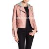 Gambar Jaket Kulit Cewek Hoodie Pink - Jaket Kulit Wanita - Jaket Kulit Domba - S dari The King Leather Kab. Garut 1 Tokopedia