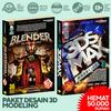 Gambar Paket Buku 3DS Max & Blender Modeling - Video Tutorial 2015 2.7x dari Tutorial Multimedia Kota Bandung 1 Tokopedia