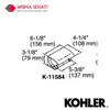 Gambar KOHLER LOURE Tissue Holder Tempat Tissue Roll Toilet K-11584T-B-CP dari Wisma Sehati Online Kab. Tangerang 2 Tokopedia