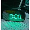 Gambar Jam Meja Digital Alarm LED Mirror Clock - Putih-Putih dari Souvenia Center 8 Tokopedia