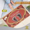 Gambar PVC Bagian bawah hitam dicetak tikar pintu keset 40X60cm - B02 dari Bright Crown Official Kota Tangerang 2 Tokopedia