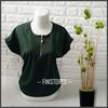 Gambar OBRAL!!! Atasan Kaos Oblong Wanita Busui Resleting Depan Cantik - Hitam dari FiniStore Kota Surabaya 12 Tokopedia