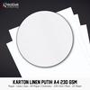 Gambar Kertas Karton Linen Putih (A4 / 220 gsm / 1 pack = 25 lbr) dari Kreative Media Printing Jakarta Timur 2 Tokopedia