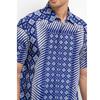 Gambar Danar Hadi Batik Motif Latar Segi Cemukiran Men Shirt Blue - E8 - S dari Danar Hadi Batik Jakarta Selatan 4 Tokopedia