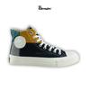 Gambar Sepatu Warrior Rainbow High Cut Navy Grey dari yk raya Kab. Sleman 1 Tokopedia