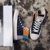 Gambar Sepatu Warrior Rainbow High Cut Navy Grey dari yk raya Kab. Sleman 3 Tokopedia