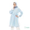 Gambar Atasan Muslim Wanita | Manda Tunik Biru | S M L XL | Tazkia Hijab - M dari Tazkia Hijab Store Kota Bandung 2 Tokopedia