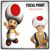 Gambar kostum toad mushroom super mario bros game anak halloween costume 00 dari Focal Point Fashion Kota Medan 1 Tokopedia